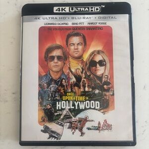 Once Upon a Time in Hollywood 4K Ultra HD + Blu-ray Movie - Tarantino